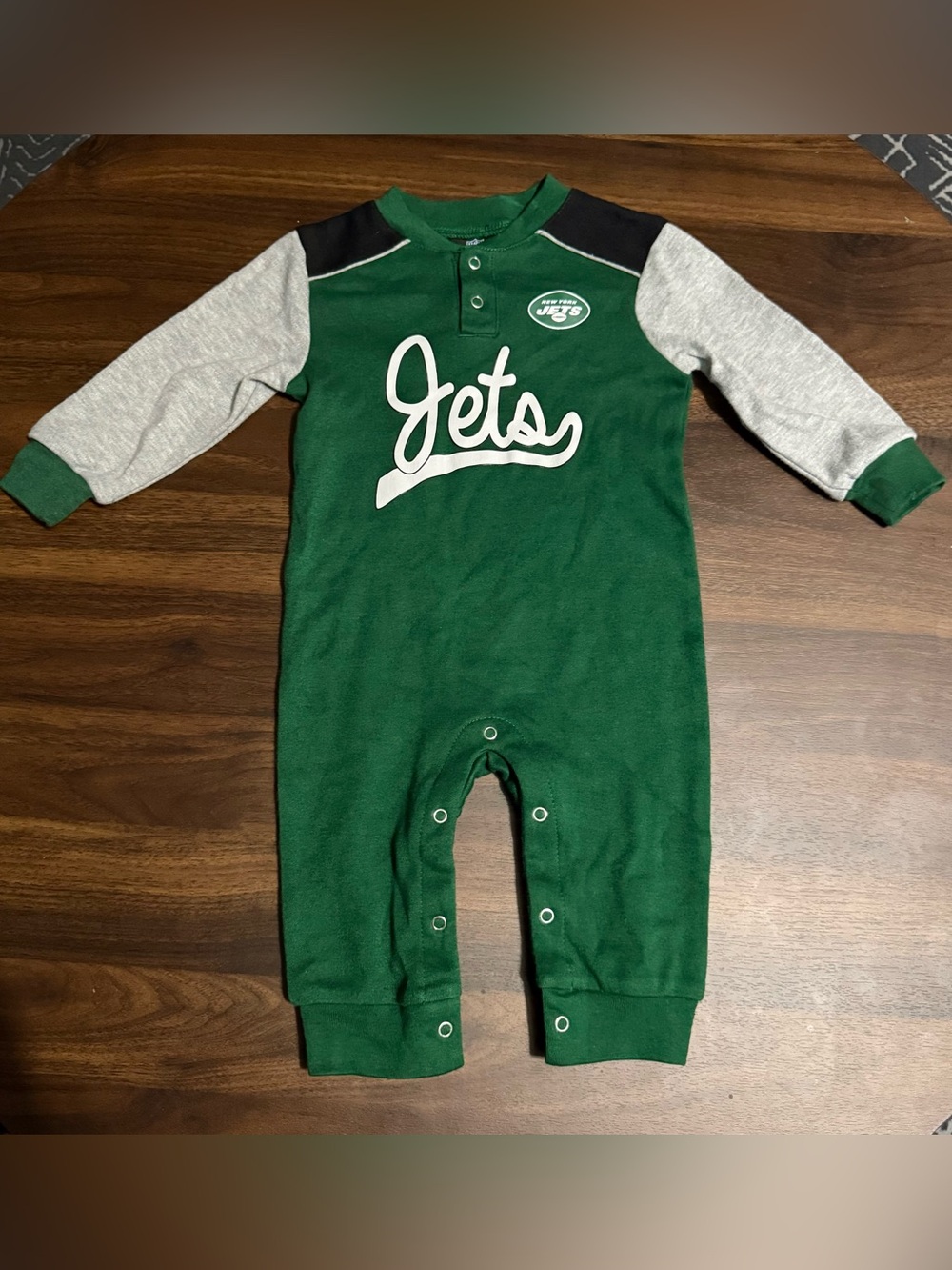 Baby boy New York jets jumpsuit one piece outfit